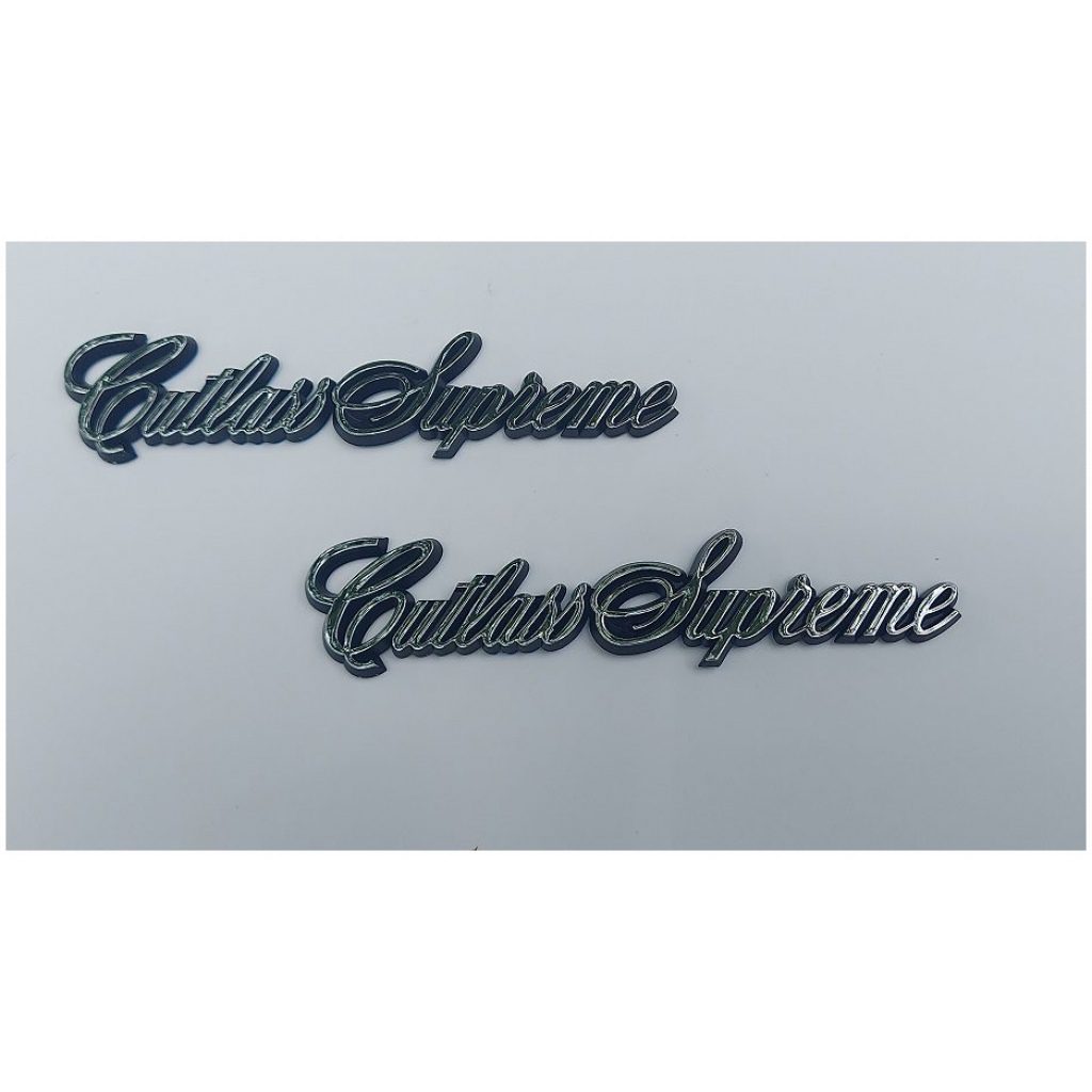 Cutlass Supreme Sail Panel Emblem Set Mr Keith S Auto Parts