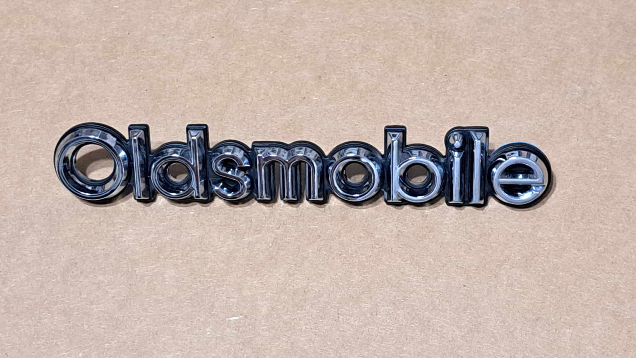 1981-1988 Cutlass Front Bumper Cover Emblem w/ studs