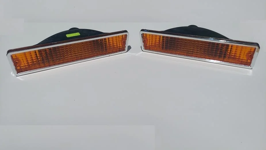 1981-1988 Cutlass Front Bumper Amber Signal Lights