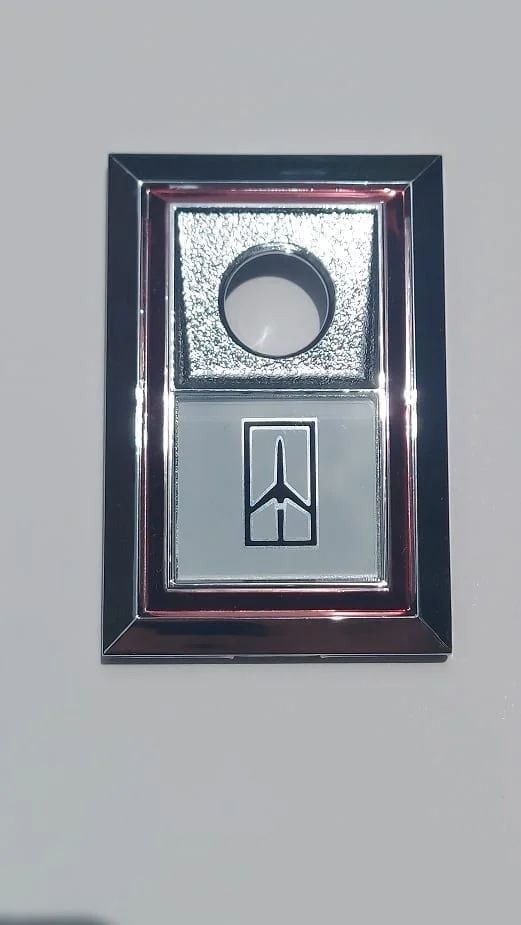 1978-1988 Cutlass Trunk Lid Key Hole Emblem