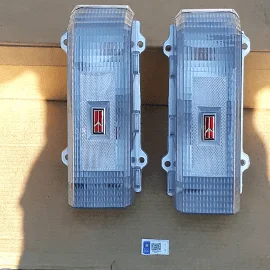 1986-1988 custom clear tail lights