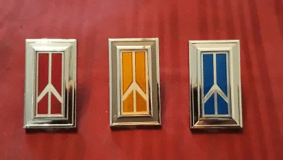 1986-1988 Cutlass Euro "Rocket" Header Panel Emblem