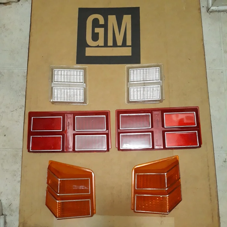 1979-1980 Monte Carlo "European Style" Tail Light Lens Set